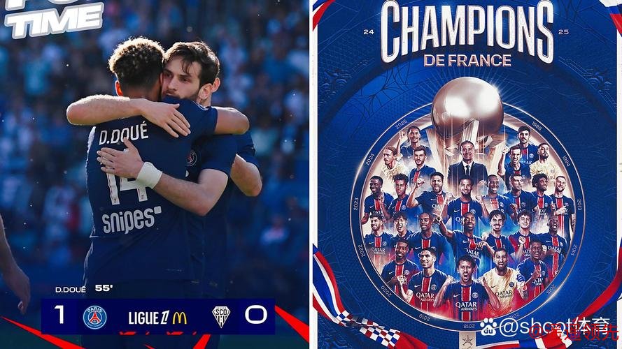 法甲-杜埃破门巴黎1-0胜 提前6轮夺法甲冠军